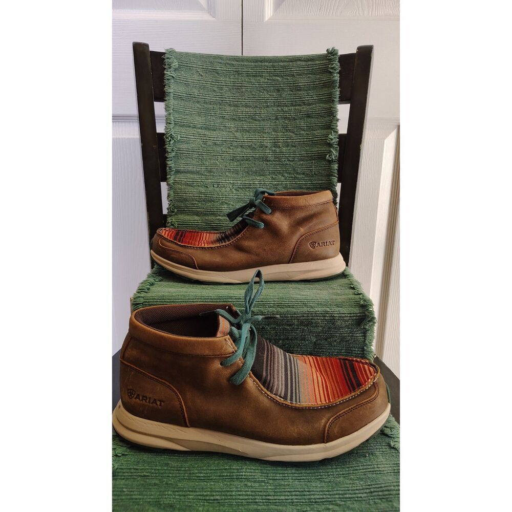 Ariat Men's Spitfire Casual Shoes Brown Bomber/Serape 11B